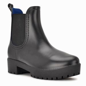 Nine West Rainy Chelsea Regenlaarzen Zwart Nederland | FKE-590164